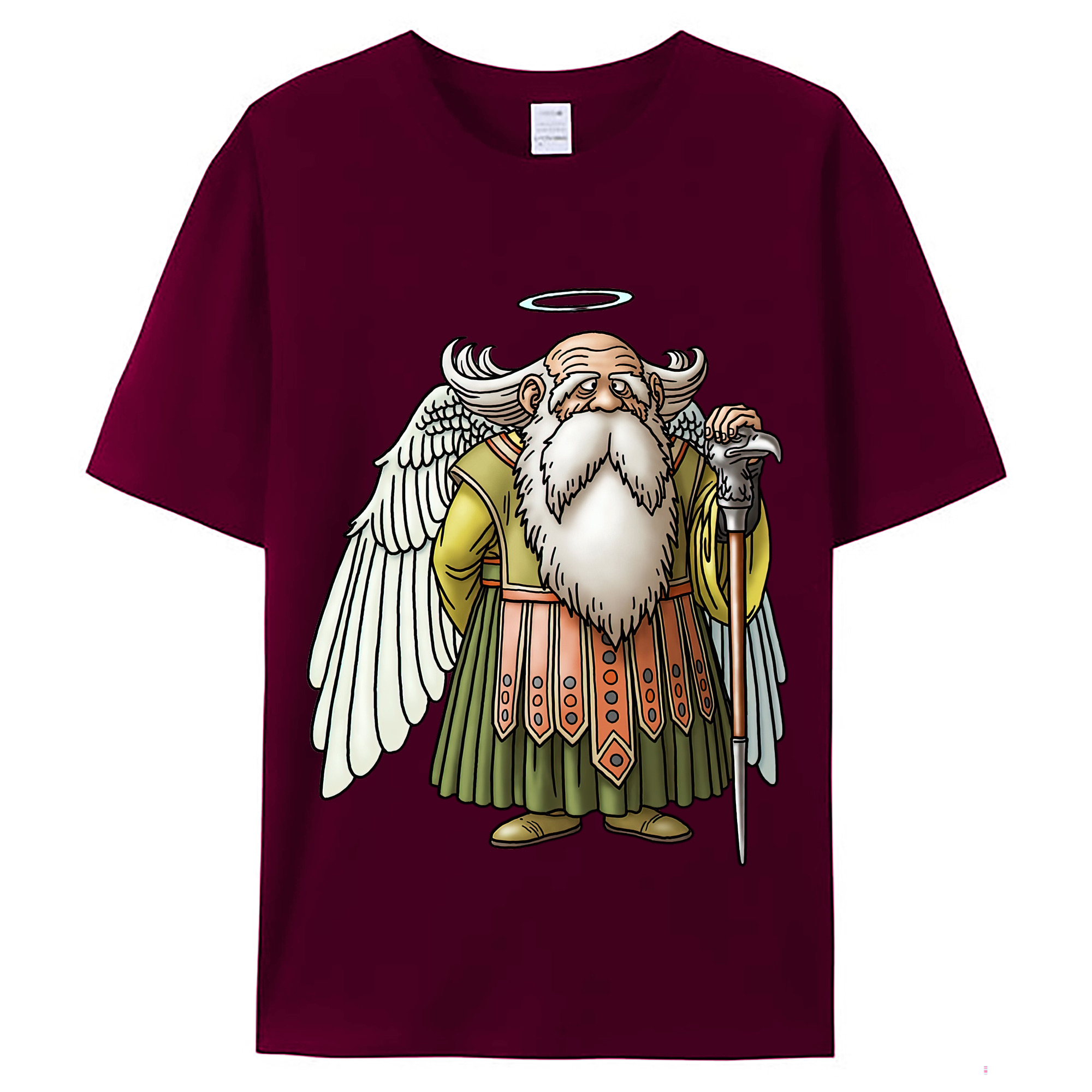 （画像用） ドラゴンクエスト Doragon Kuesuto Dragon Quest レディースカジュアルプリントTシャツ（綿100％）